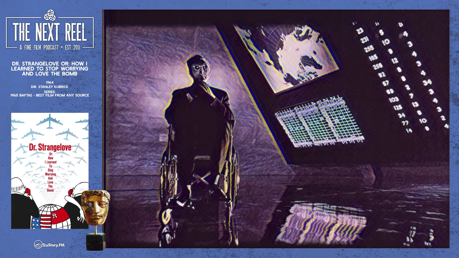 The Next Reel • Season 13 • Series: 1965 BAFTAs Best Film From Any Source Nominees • Dr. Strangelove or: How I Learned to Stop Worrying and Love the Bomb