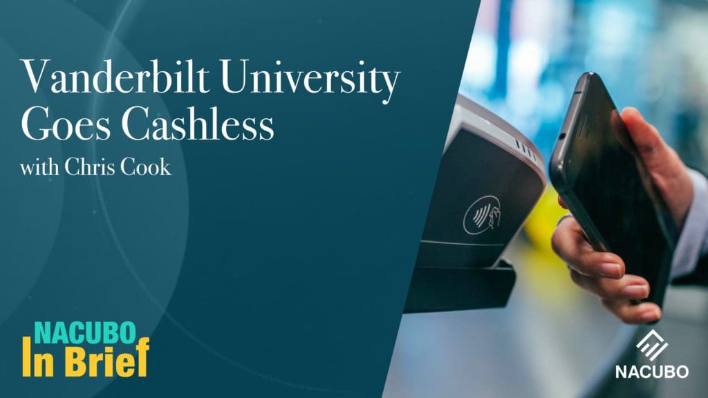 Vanderbilt University Goes Cashless