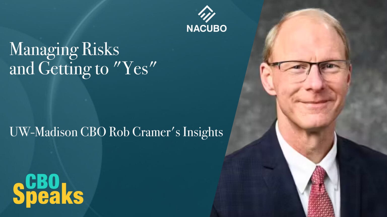 UW-Madison CBO Rob Cramer • CBO Speaks episode 1013