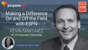 Making a Difference On and Off the Field with ESPN • Purpose 360 • Episode 176