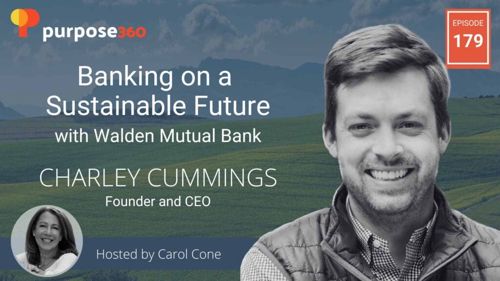 Banking on a Sustainable Future with Walden Mutual Bank • Purpose 360 • Episode 179