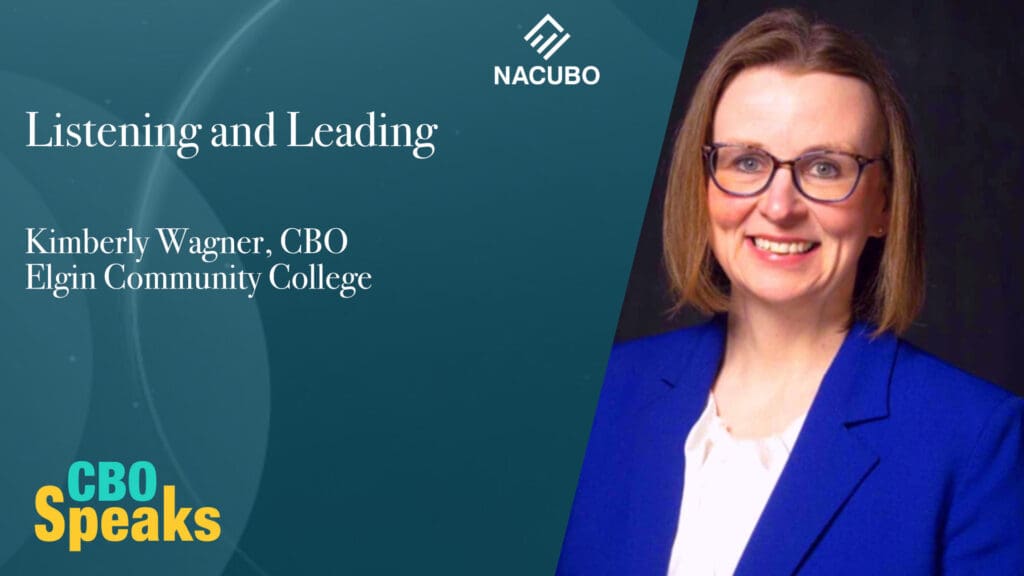 Listening and Leading: Elgin Community College’s CBO Kimberly Wagner • CBO Speaks • Episode 1104