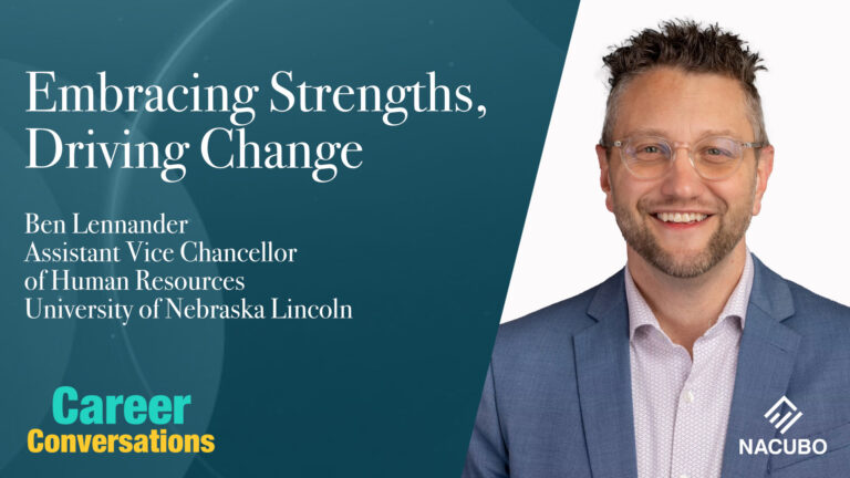 Embracing Strengths, Driving Change: Ben Lennander • Career Conversations • Episode 202