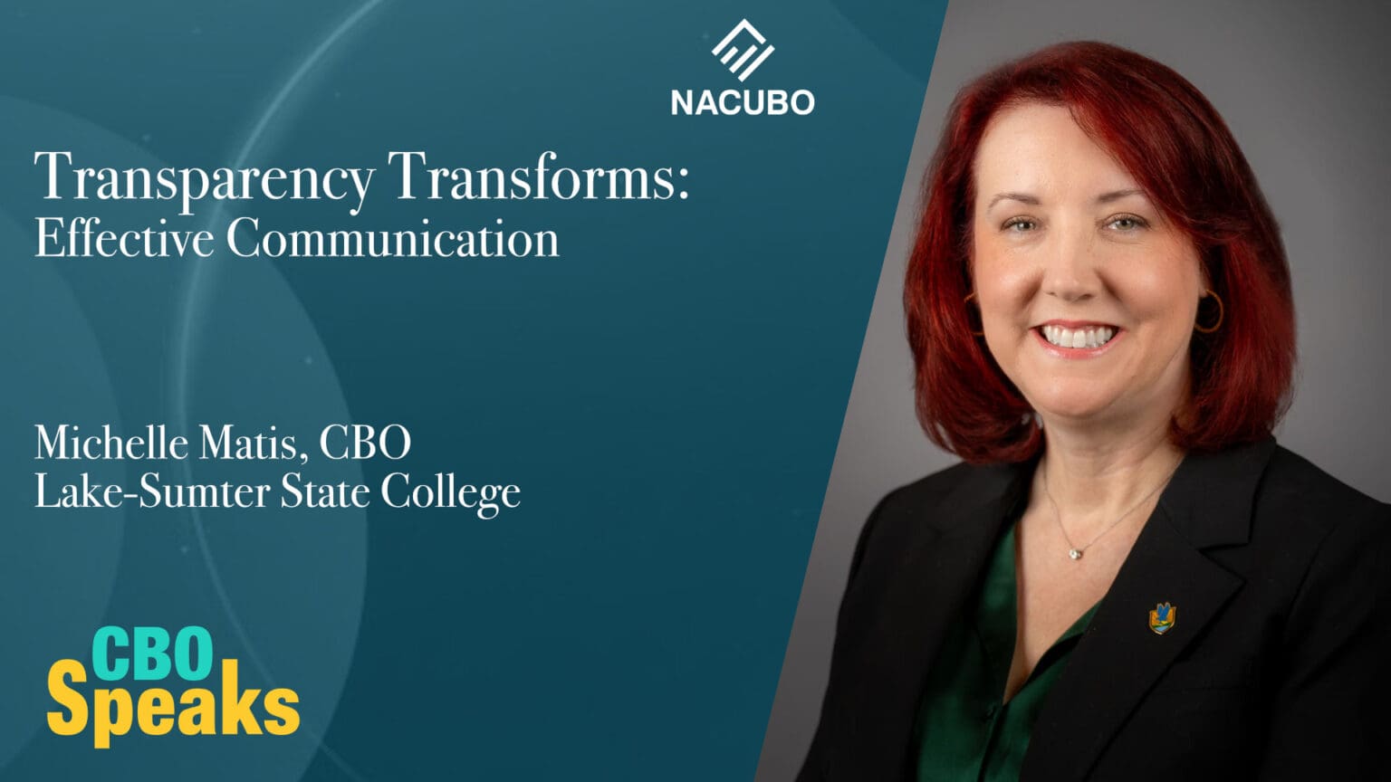 Transparency Transforms: Effective Communication with Lake-Sumter State CBO Michelle Matis • CBO Speaks • Episode 1107