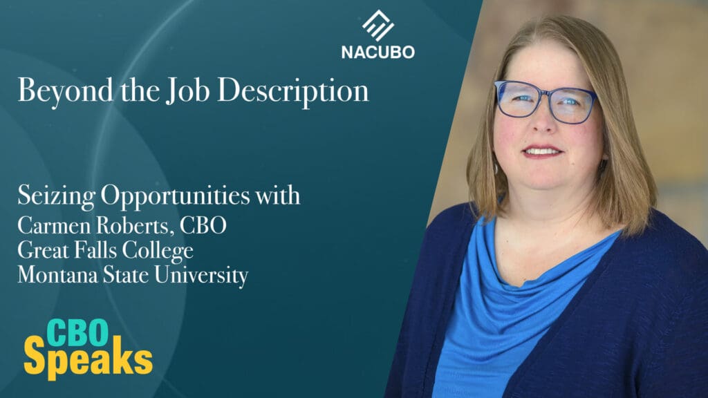 Beyond the Job Description: Seizing Opportunities with Great Falls College MSU CBO Carmen Roberts • CBO Speaks • Episode 1109