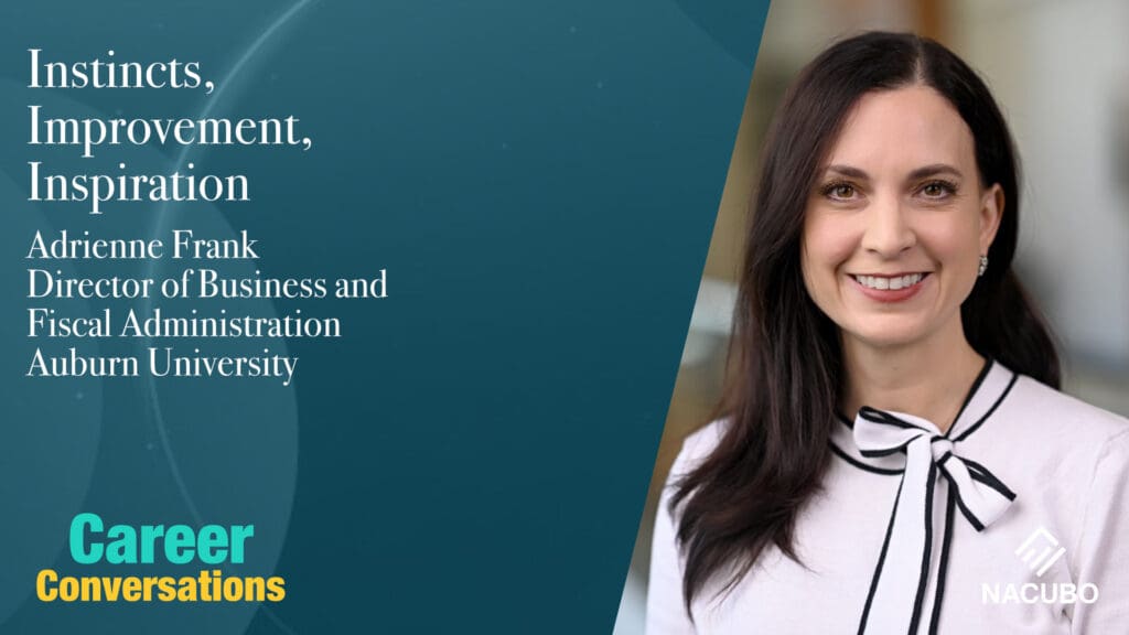 Instincts, Improvement, Inspiration: Adrienne Frank • Career Conversations • Episode 213