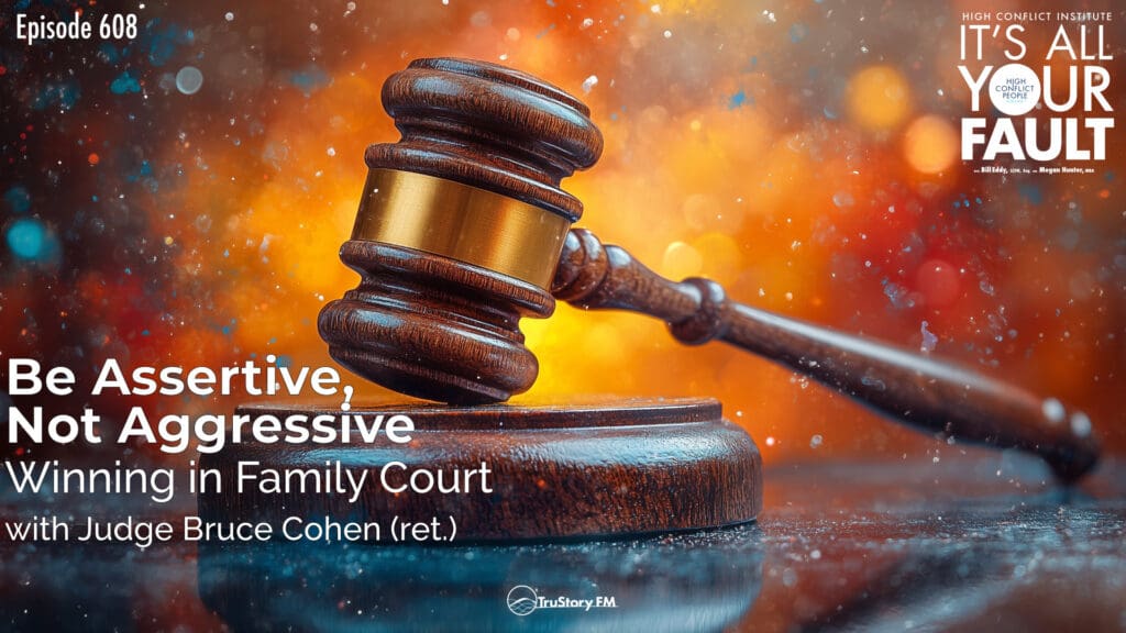 Be Assertive, Not Aggressive: Winning in Family Court with Judge Bruce Cohen (ret.) • It’s All Your Fault • Episode 608