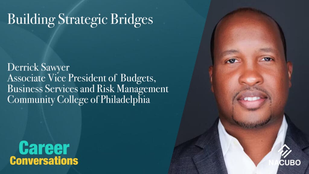 Building Strategic Bridges: Derrick Sawyer • Career Conversations • Episode 217