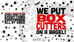 Minute 68 - We Put Box Cutters On A Bagel! • Every Minute of Everything Everywhere All at Once • Minute 68