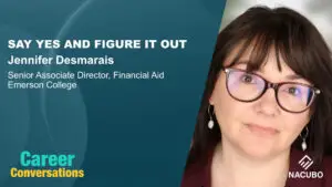 Say Yes and Figure It Out: Jennifer Desmarais • Career Conversations • Episode 401